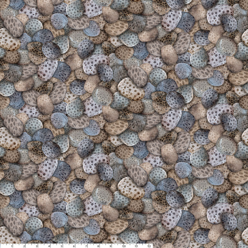 Petoskey Stones Fabric (1/2yd increments): 2025 All Michigan Shop Hop