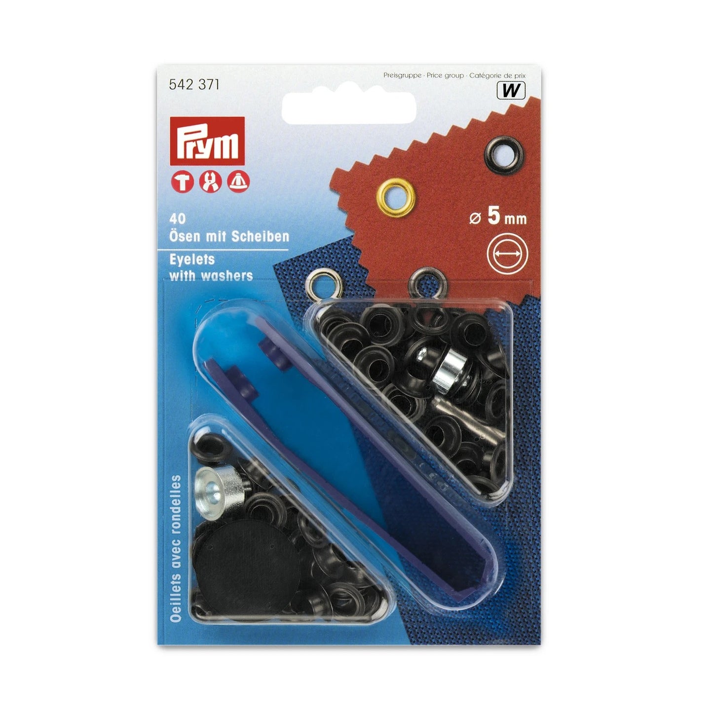 Prym Eyelets with Washers
