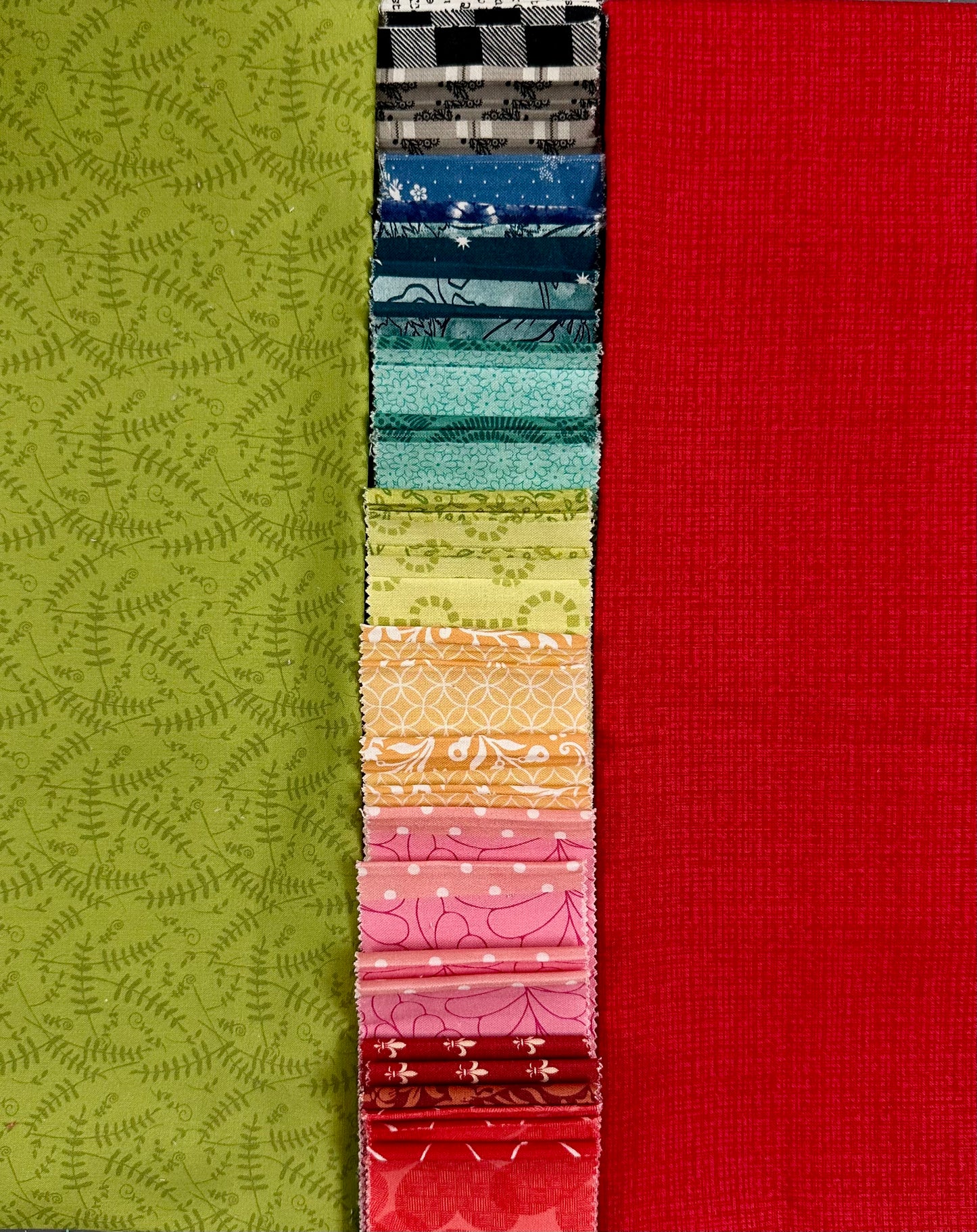 SOLD OUT Mystery Five-0 Quilt #1 Kit - Moda 50yrs