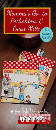 Pattern Momma's Go-to Potholders & Oven Mitts