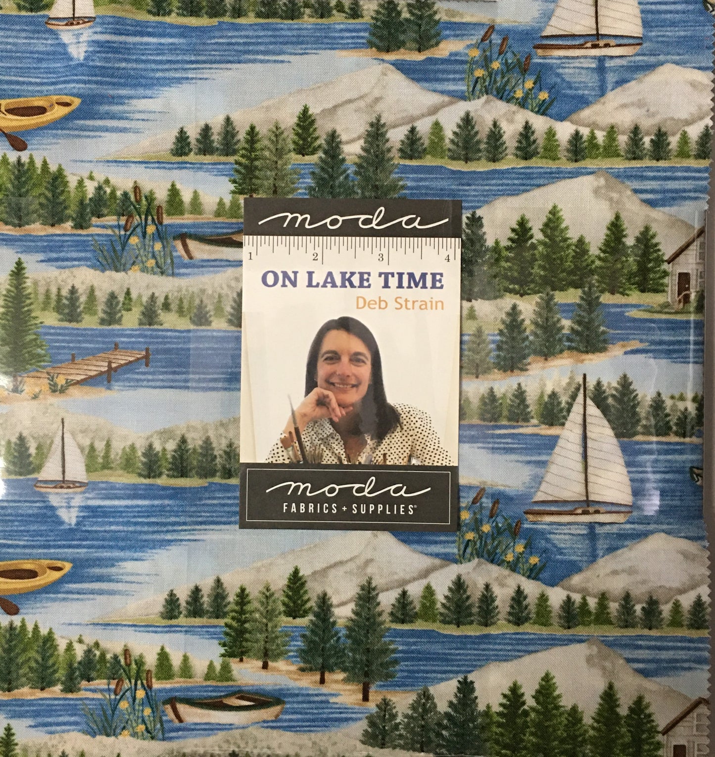 On Lake Time 10" Squares