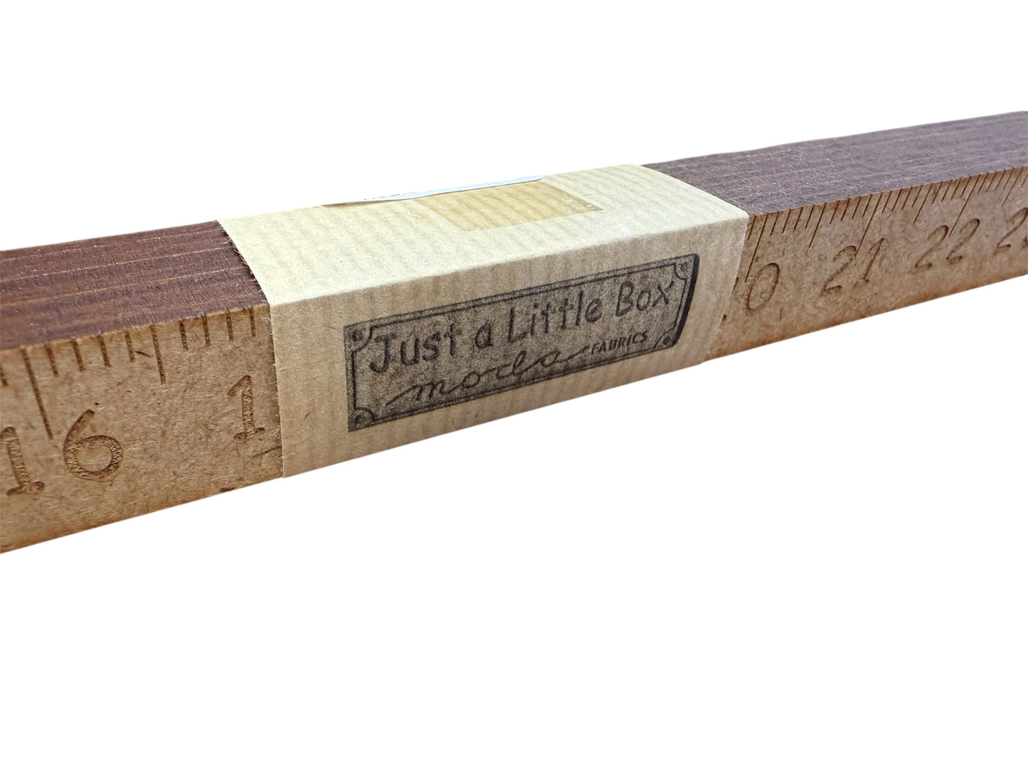10" Wood Frame Ruler by Moda Fabric "Just a Little Box" Project