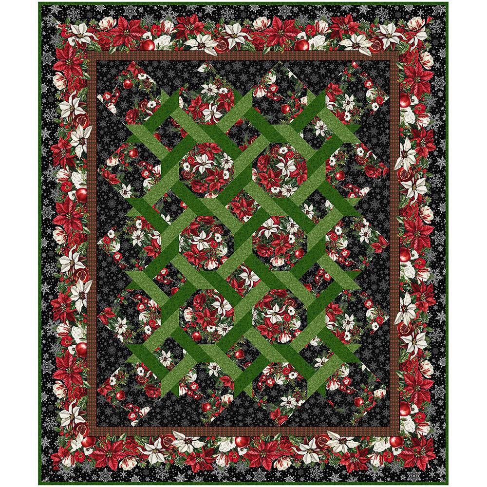 Winter Enchantment Garden Twist Quilt Kit By Jason Yenter