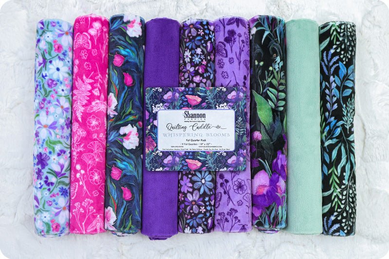 Quilting Cuddle Fat Quarter Packs: Whispering Blooms