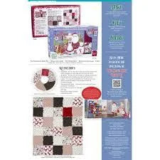 PRE-ORDER Santa Suit Quilt Kit Box with Storybook