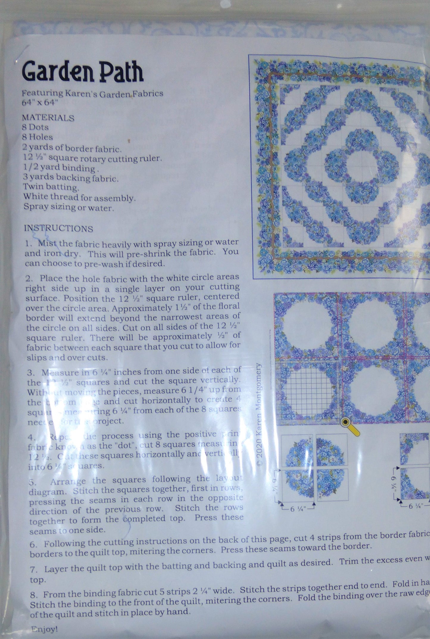 Garden Path, Patterns