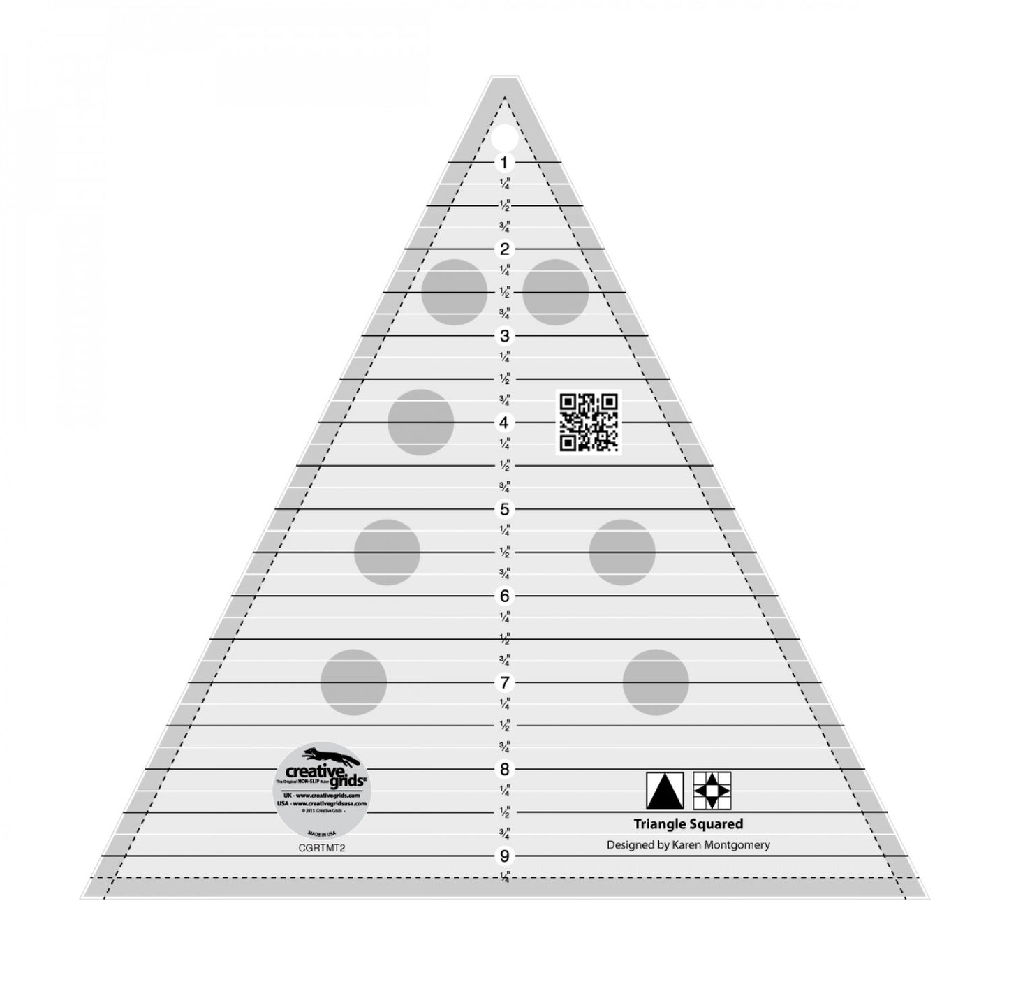 Creative Grids Triangle Squared Ruler