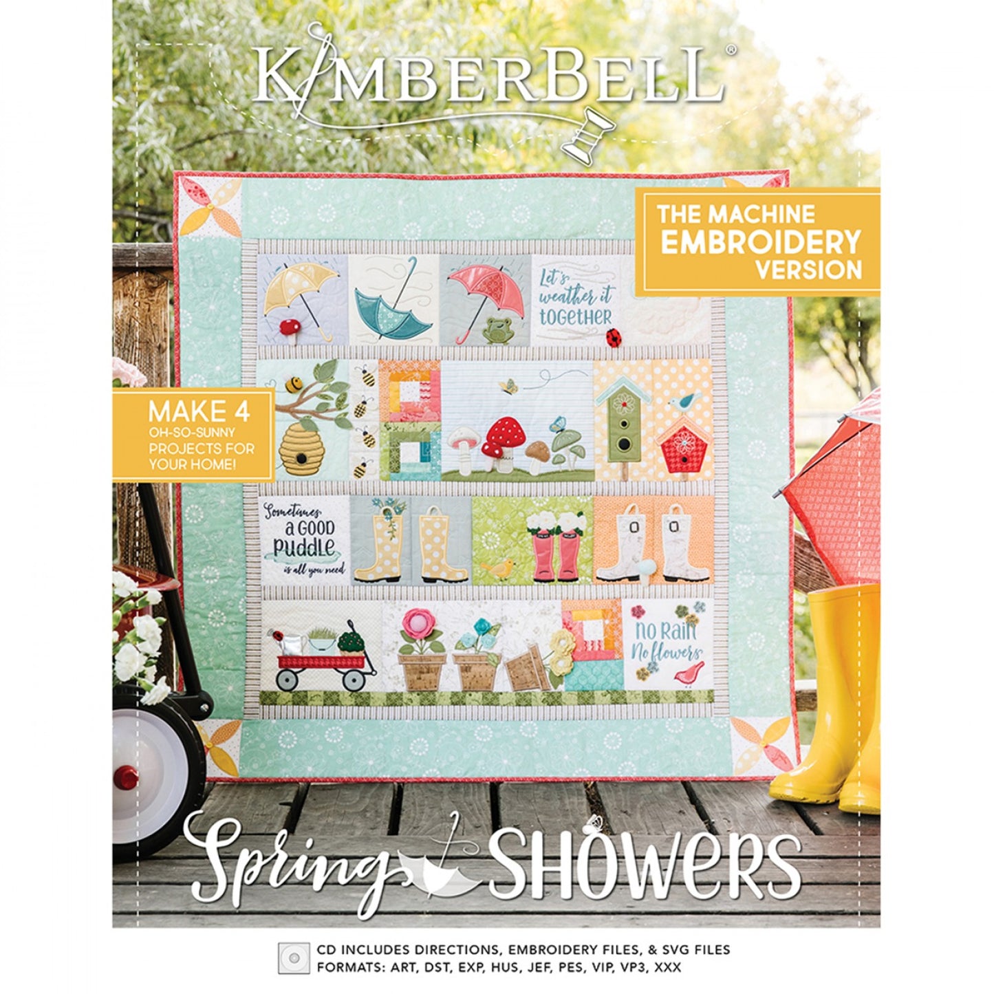 Spring Showers Quilt, Pattern