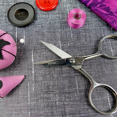Micro-Serrated Straight-Tip Trimming Scissors