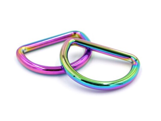 Rainbow Small D-Rings