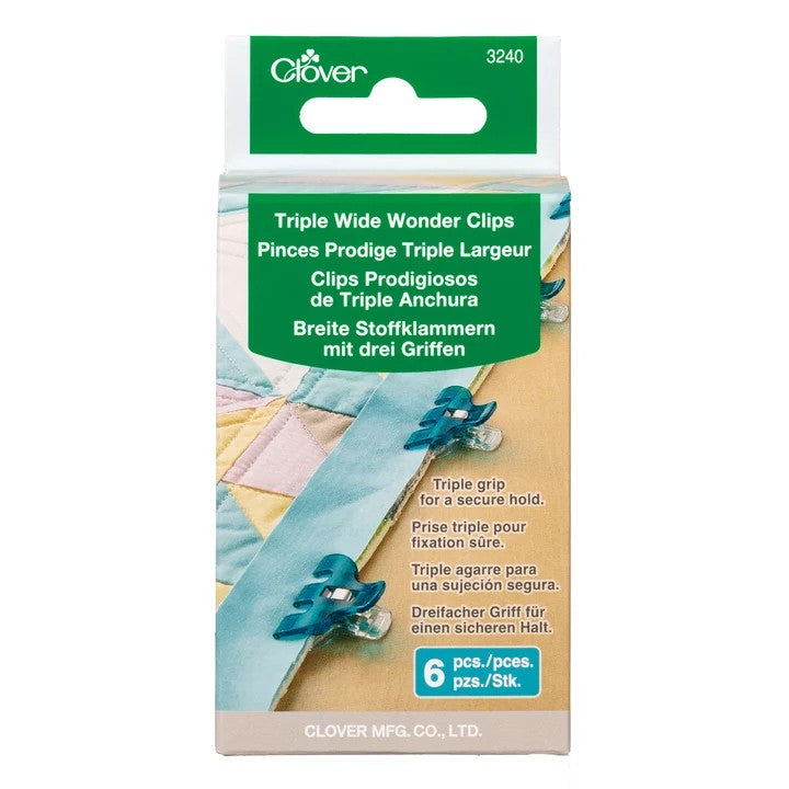 Triple Wide Wonder Clips By Clover