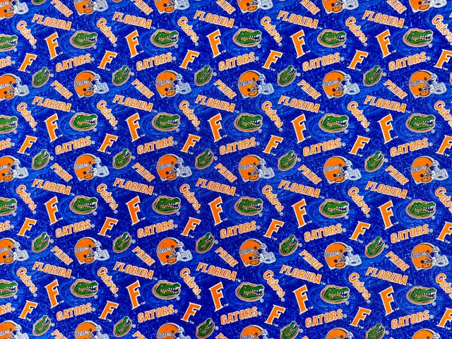 Brown Bag Mystery 2026 - Kit #40 University of Florida - Gators with Optional Mystery Border & Binding