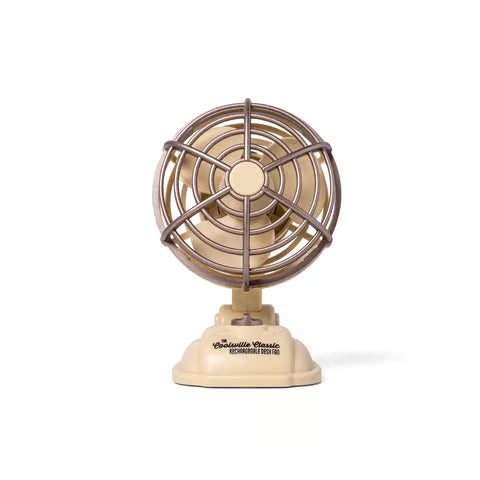 Coolsville Classic Mini Rechargeable Classic Fan