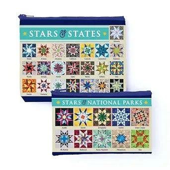 Carol Doak's Fabulous Stars &amp; States Eco Pouch Set