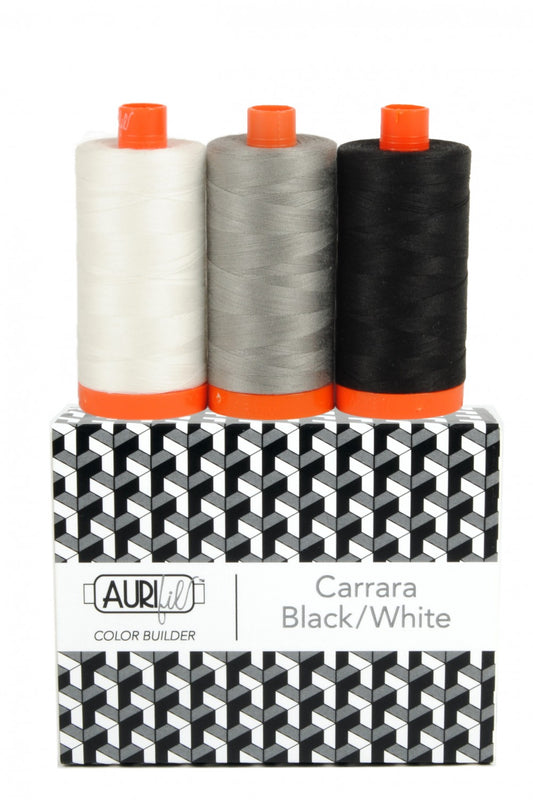 Carrara - Aurifil Color Builder - 50 wt 3 Large Spools