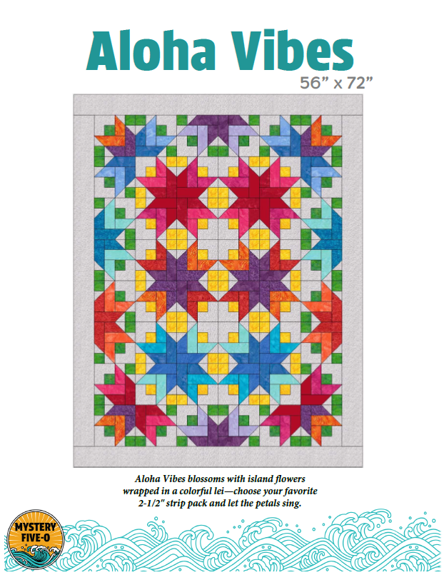 Mystery Five-0 Aloha Patterns - Digital Download