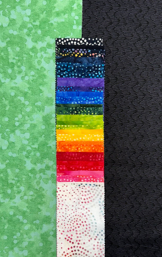 Mystery Five-0 Quilts #1 Kits - Batik Echo