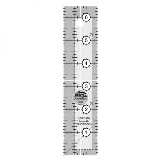 Creative Grids 1.5" x 6.5" Ruler