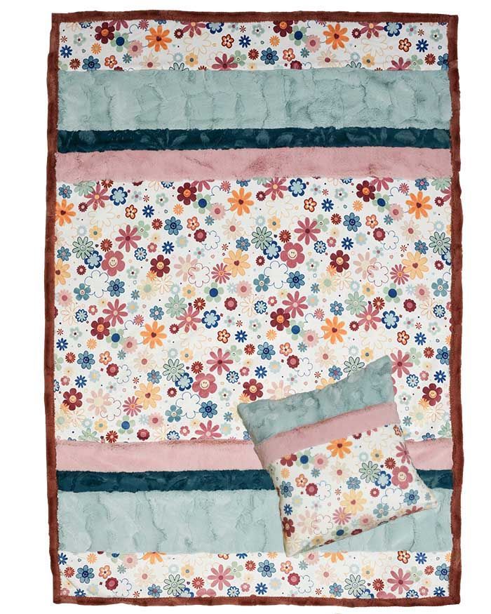 Flower Power Cuddle Kit From Shannon Fabrics