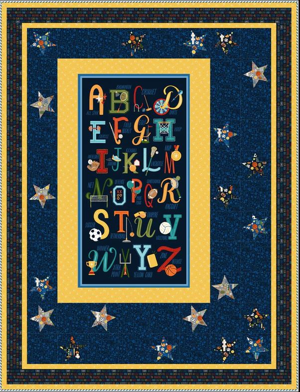 Star Struck Quilt, Kit