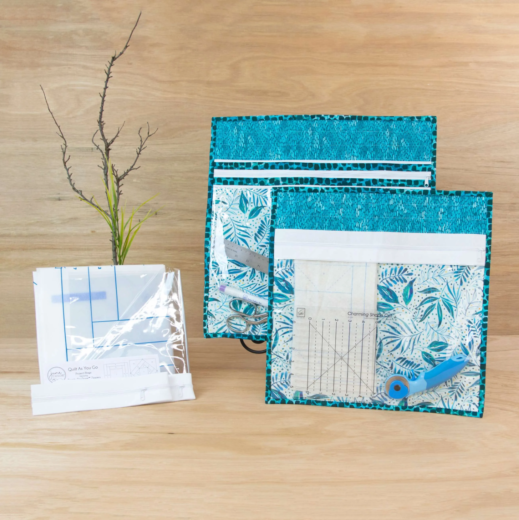 Quilt As You Go Zippity-Do-Done Project Bags (multiple colors)