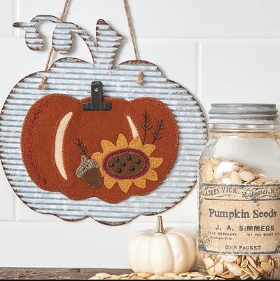 Pumpkin, Sunflower & Acorn, Pattern