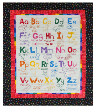 Color My World Basic Panel Quilt Kit