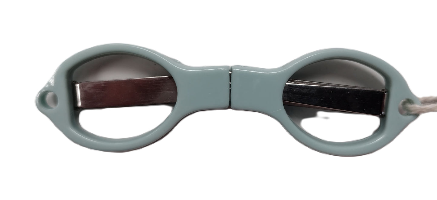 Compact Folding Scissors Purple, Teal, Pink