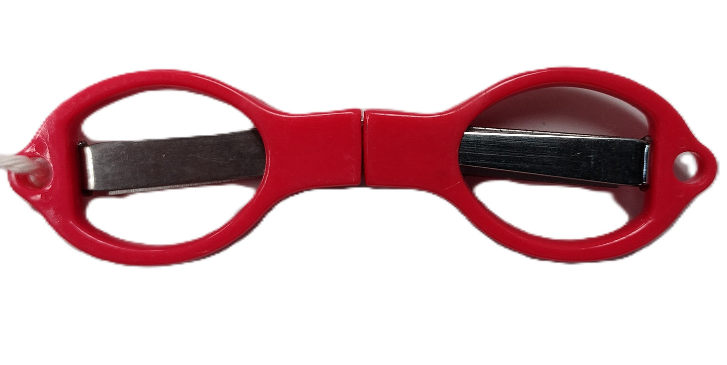 Compact Folding Scissors Purple, Teal, Pink