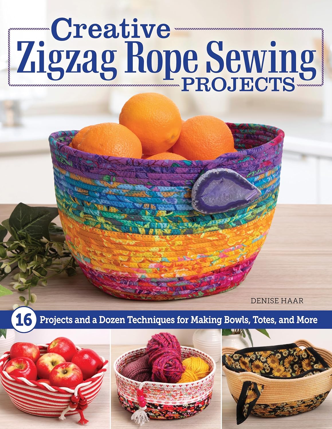 Book Zig Zag Rope Sewing