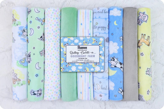 Quilting Cuddle Fat Quarter Packs: Goodnight Farm