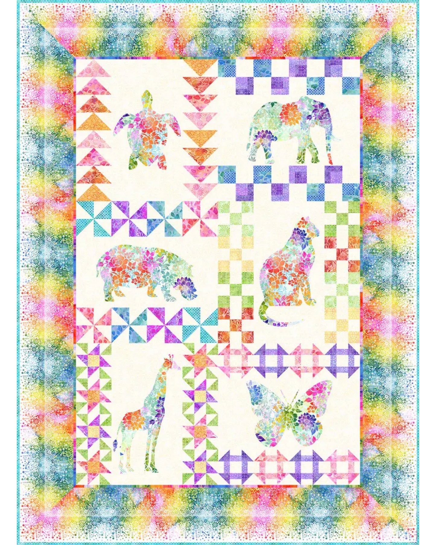 Felicity Menagerie Sampler Quilt Kit By Jason Yenter