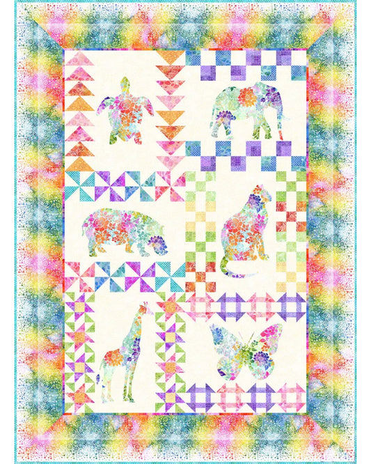 Felicity Menagerie Sampler Quilt Kit By Jason Yenter