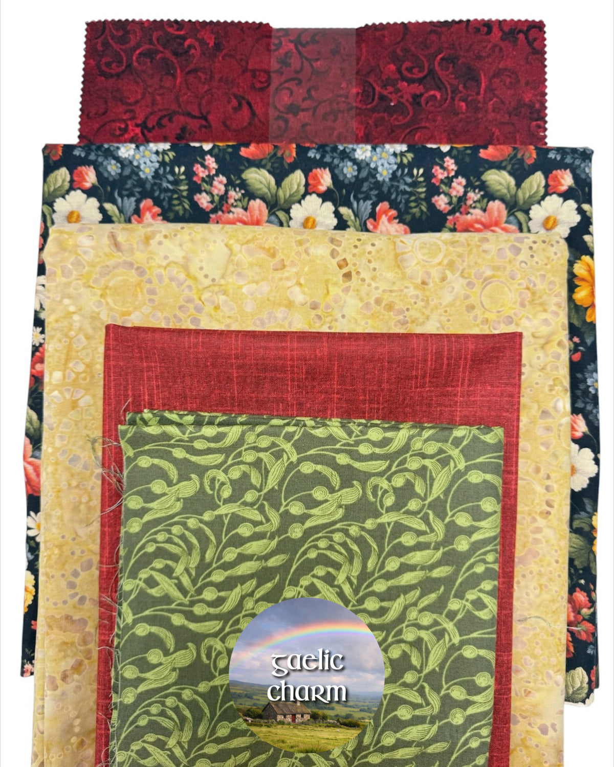 SOLD OUT Mystery Five-0 Gaelic Charm Kit: Autumn Floral