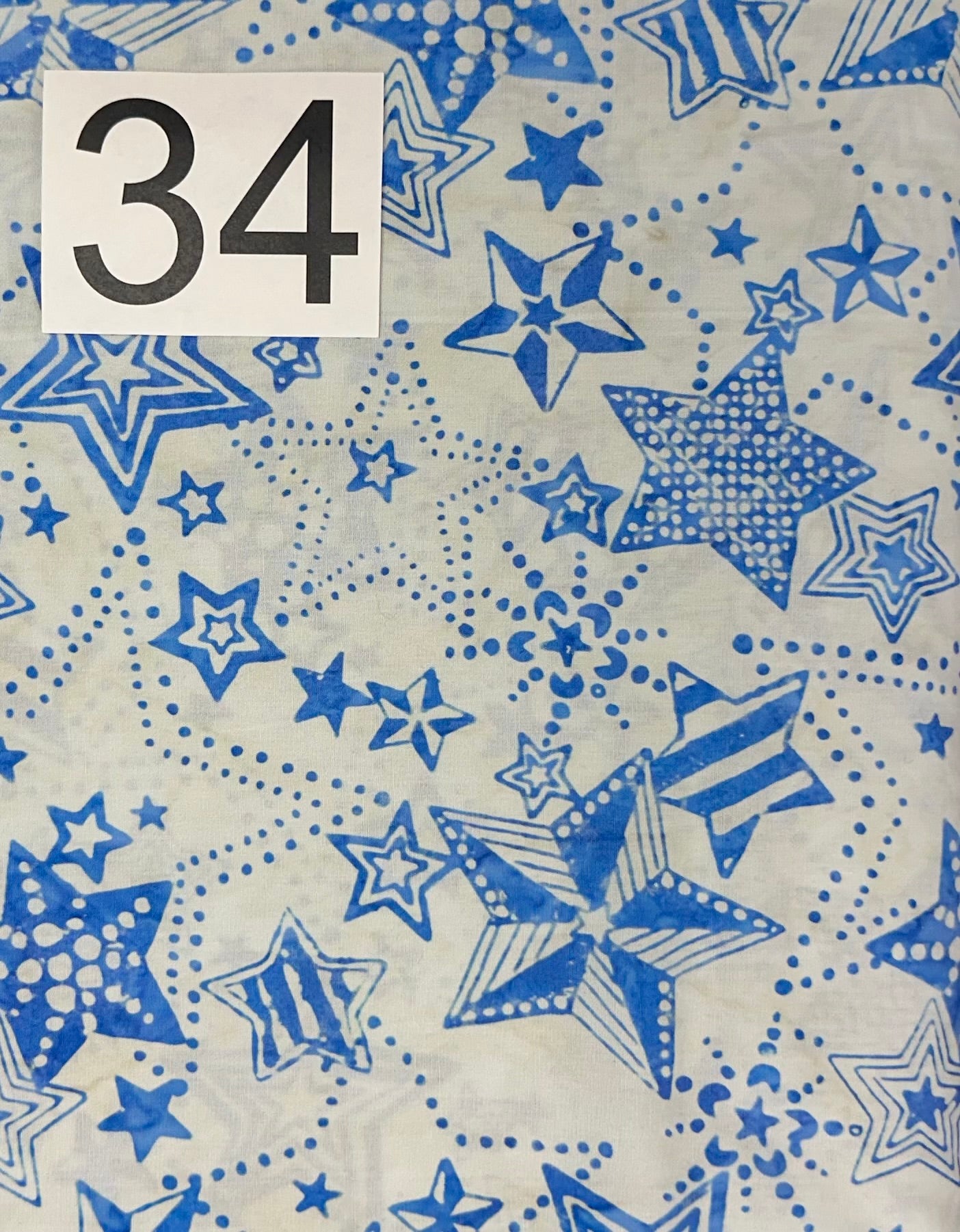 Brown Bag Mystery 2026 - Batik Kit #34 Americana with Optional Border & Binding