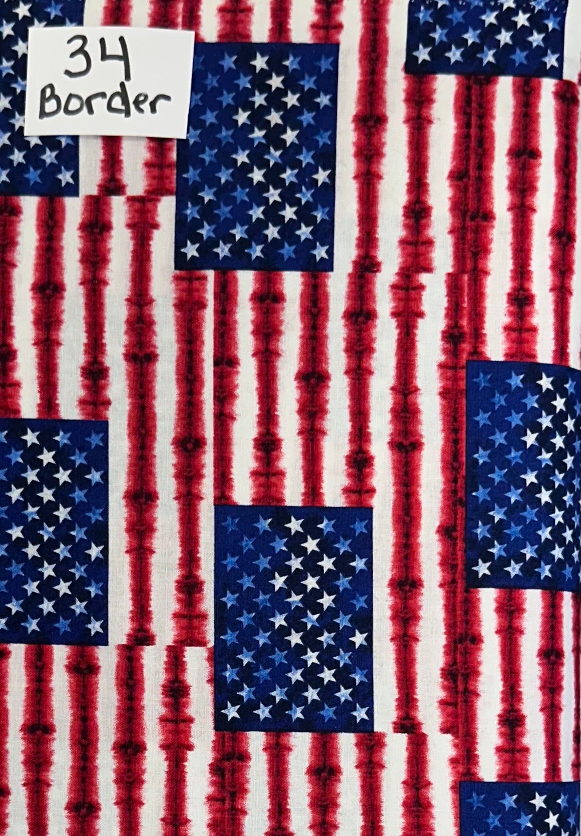 Brown Bag Mystery 2026 - Batik Kit #34 Americana with Optional Border & Binding