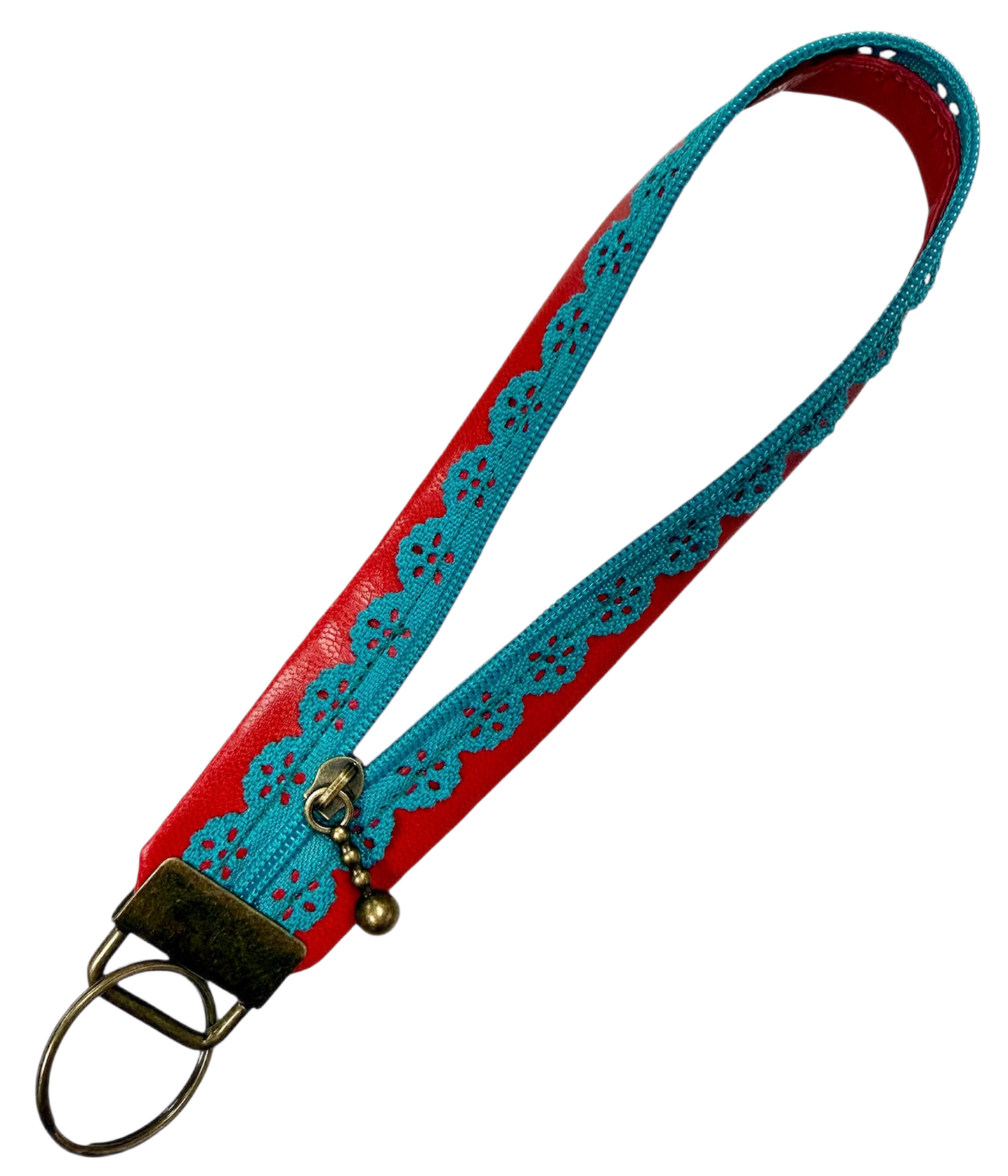 March POTM: CS Cork, Vinyl, Faux Leather Wristlet Key Fob