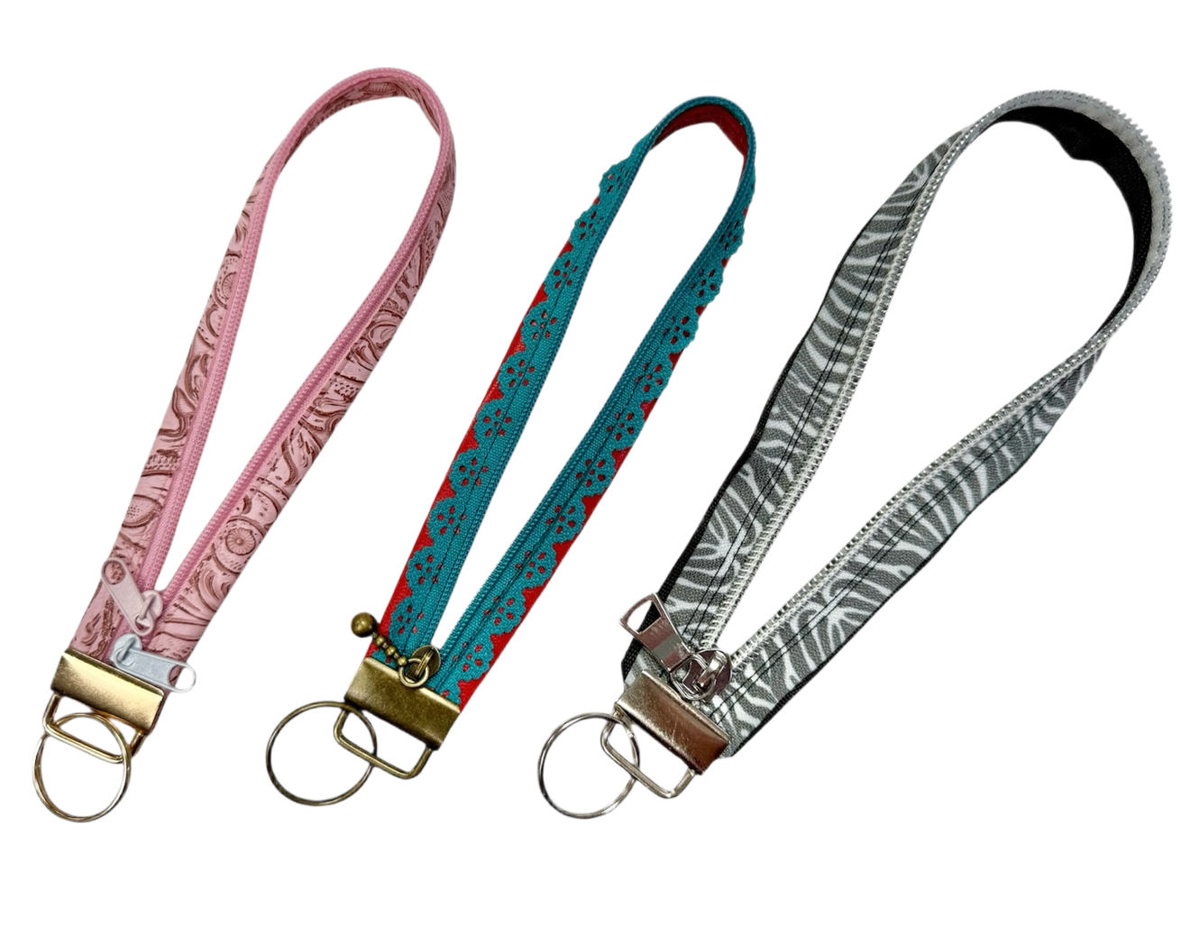 March POTM: CS Cork, Vinyl, Faux Leather Wristlet Key Fob