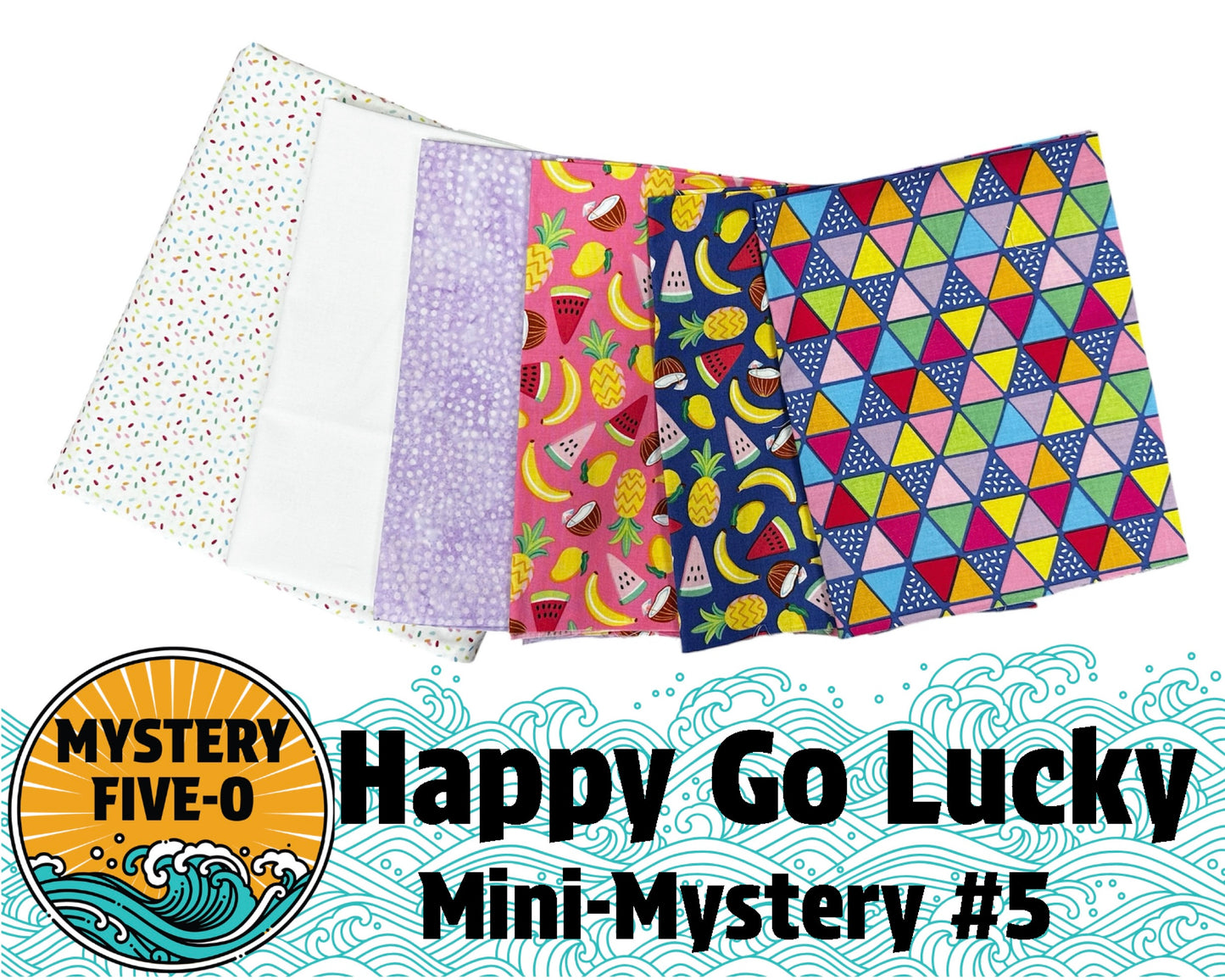 SOLD OUT Mystery Five-0 Mini Mystery #5 Happy Go Lucky - Kit #2 Watermelon