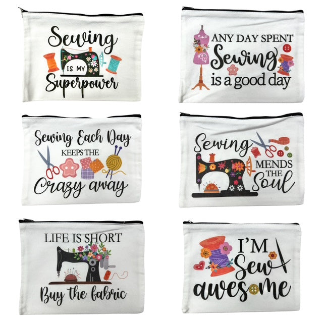 Canvas Sewing Pouch