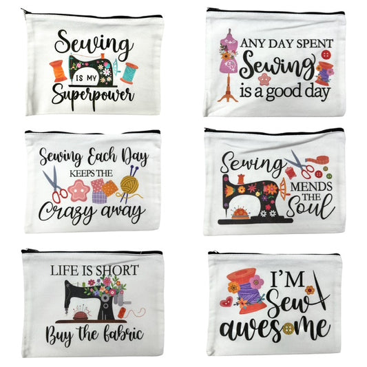 Canvas Sewing Pouch