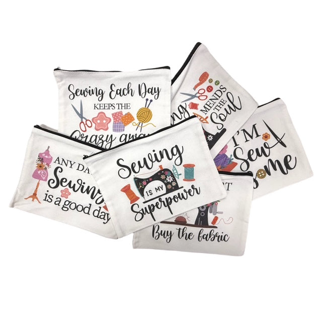 Canvas Sewing Pouch