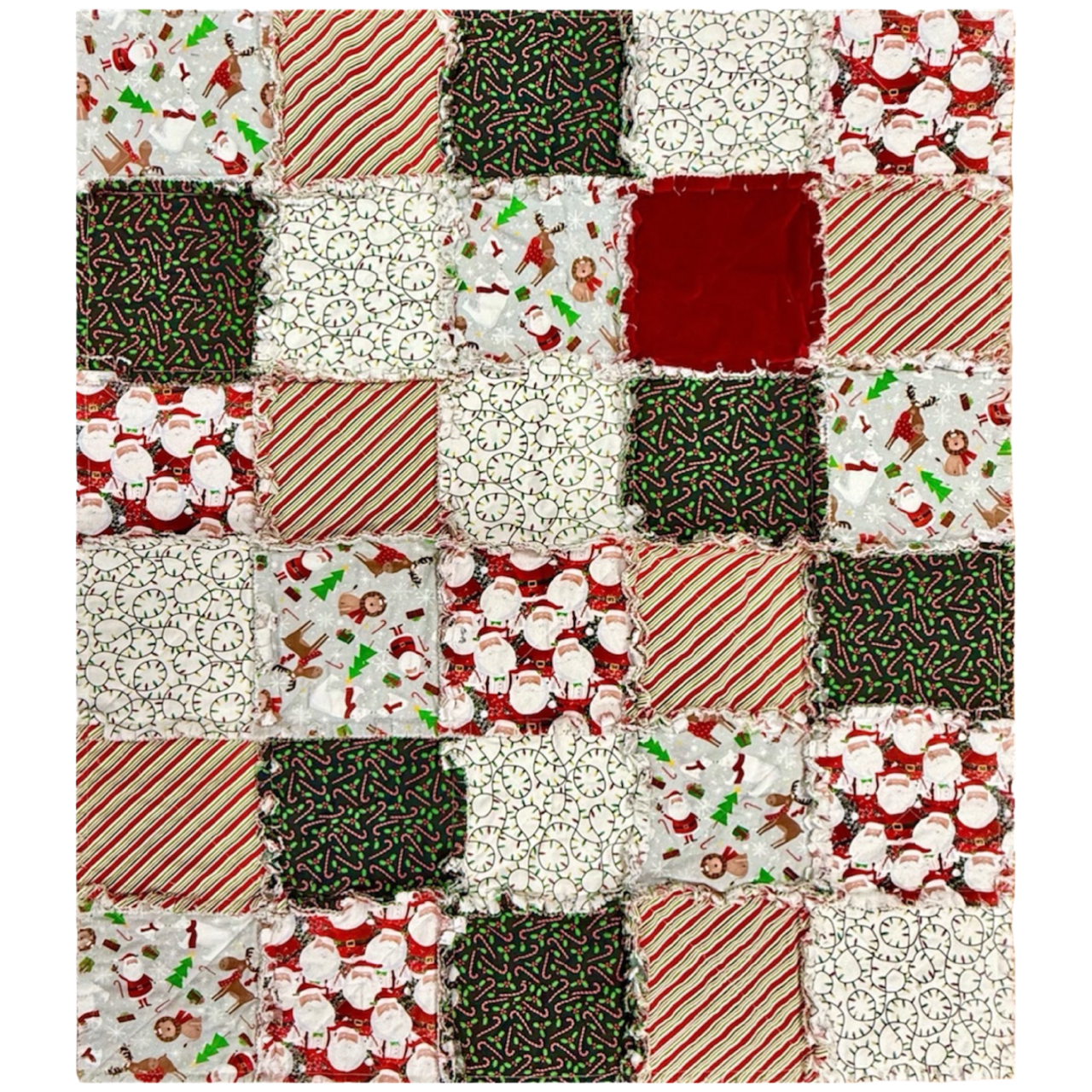PRE-ORDER Santa Suit Quilt Kit Box with Storybook