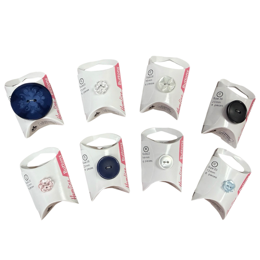 Hemline Button Packs