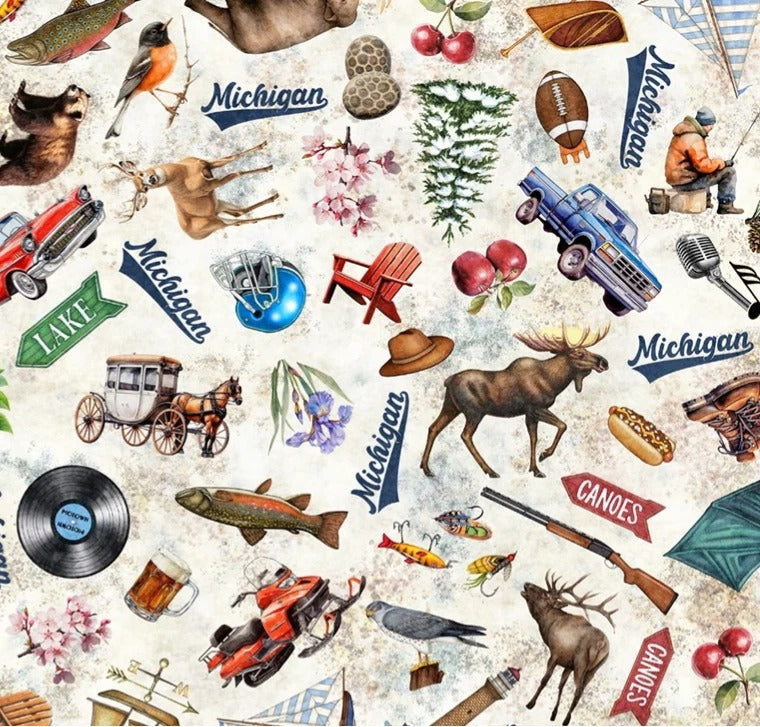 All Michigan Shop Hop Icons Cream - PRE-ORDER NOW! Available June 1, 2026