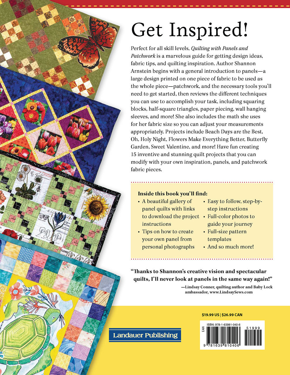 Quilting with Panels and Patchwork, Book