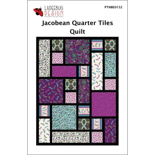 Jacobean Quarter Tiles Quilt Pattern