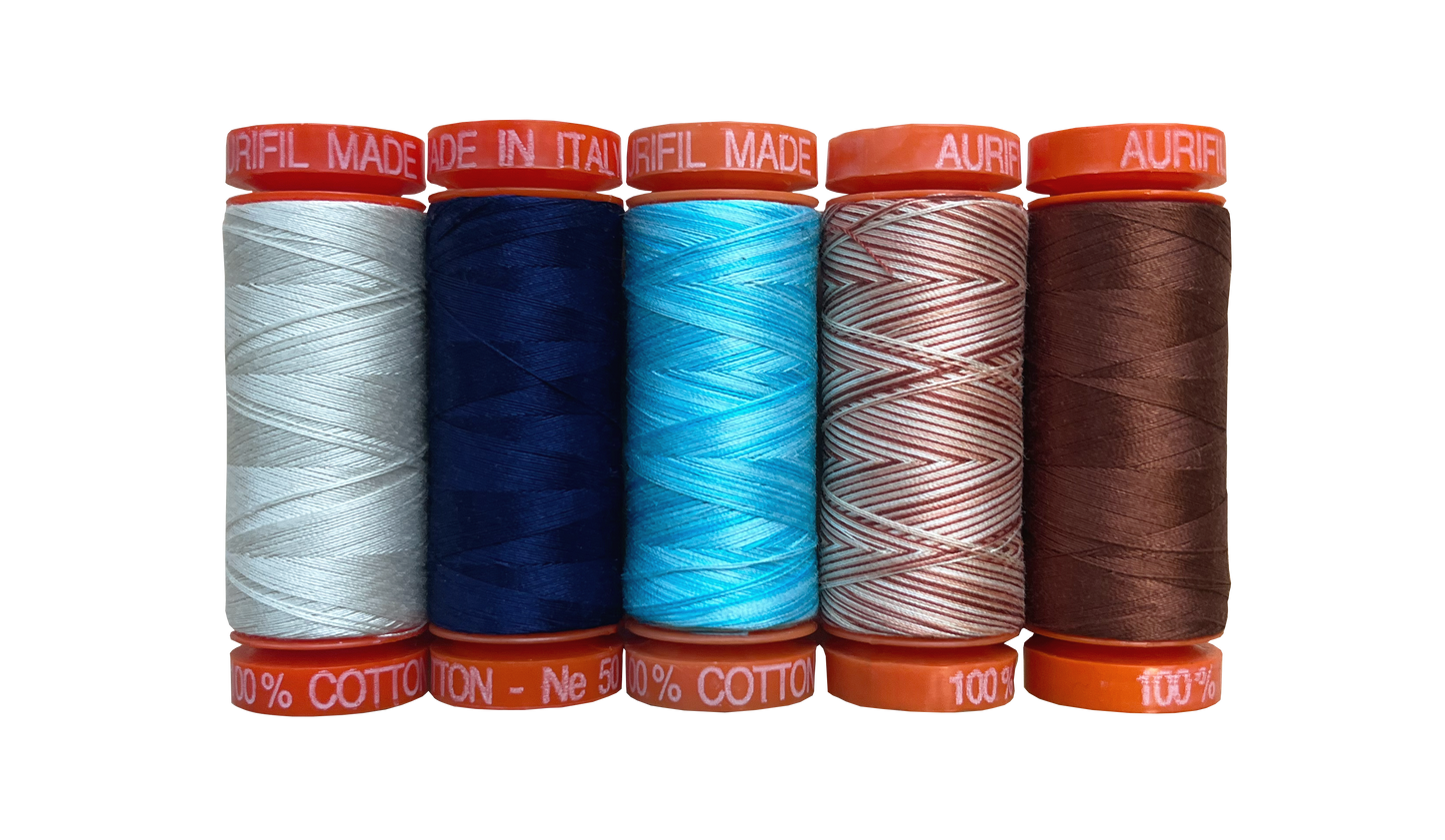 BUY NOW!  2026 All Michigan Shop Hop Exclusive 5 Pack Thread Collection