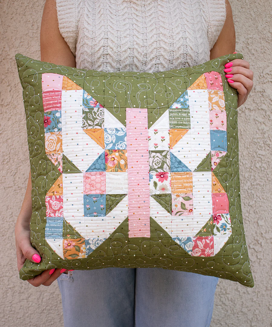 Mini Charmed Pillow, Block, or Mini Quilt Kit, #249