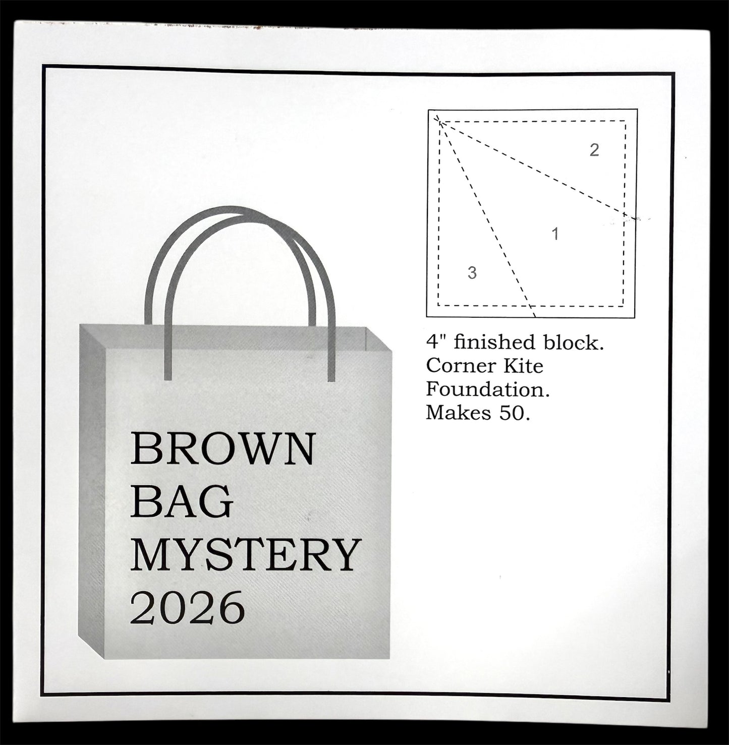 Brown Bag Mystery 2026 Foundation Pack